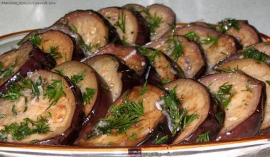 Баклажаны маринованные