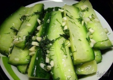 Закусочные огурцы