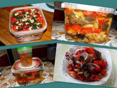 Закуска из баклажанов