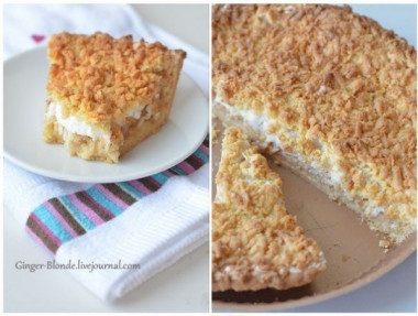 пирог "Мечта" с яблоками