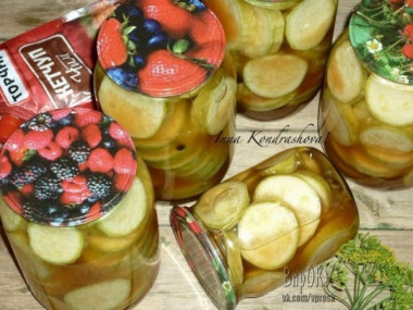 Кабачки с кетчупом "Чили"