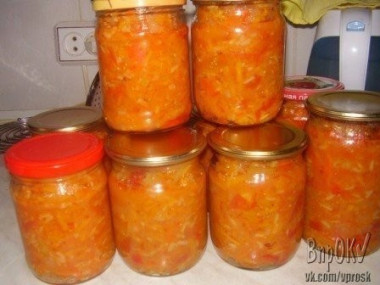 Салат с рисом "Сытая зима"