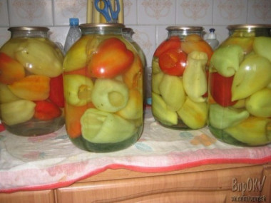 Консервированный перец для фаршировки