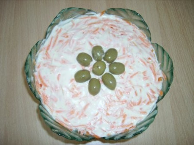 Салат "Зимнее солнце"