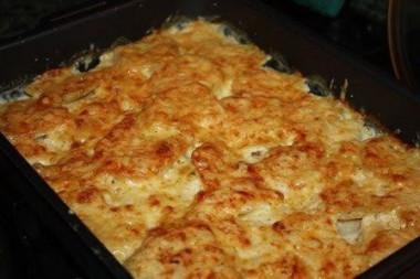 Картофель в сметане