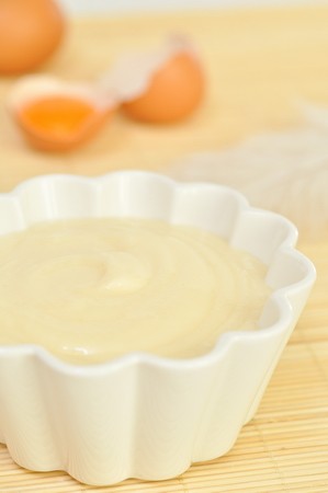 Заварной крем на желтках