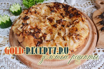 Пирог с капустой в мультиварке