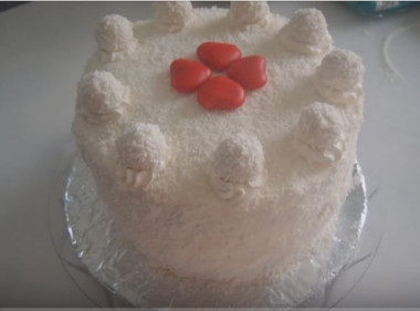 торт рафаэлло в мультиварке