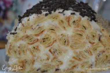 торт с заварным кремом