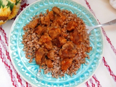 Гуляш из баранины