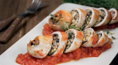 Фаршированные альмары - 5 рецептов