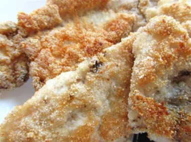 Куриные отбивные в манке