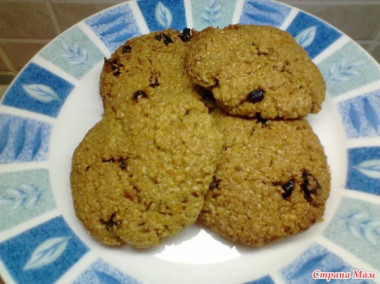 Постное печенье (с кунжутным жмыхом) Источник: http://www.stranamam.ru/post/9462858/