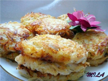 Драники с курочкой