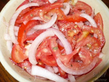 Быстро-маринованные помидоры