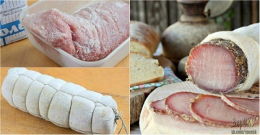 Сыровяленное мясо