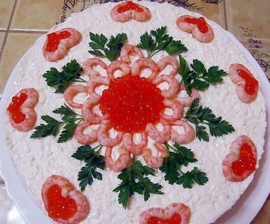 Салат "Морская любовь"