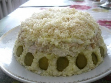 Салат "Шапка"