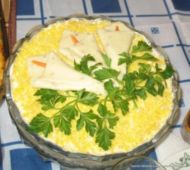 Салат "Каллы"