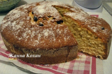 Пирог сметанный