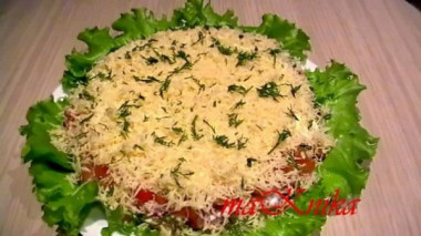 Салатик на скорую руку