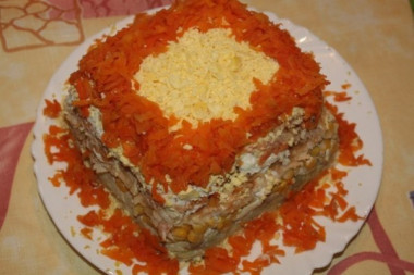 Сельдь под фуфайкой