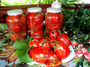 Квашеные острые помидоры