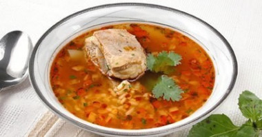 Простой рецепт супа харчо с курицей
