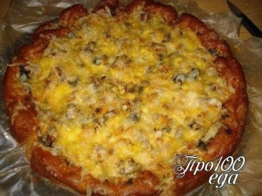 Бюджетный рыбный пирог