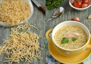 Лапша домашняя