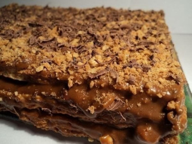 Торт со сгущенкой "Сладкая фантазия"