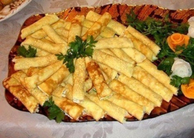Закуска "Трубочки"