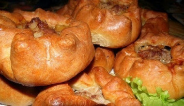 Беляшики в духовке