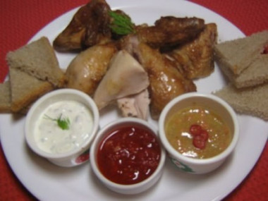 Соусы к курице (3 вида)