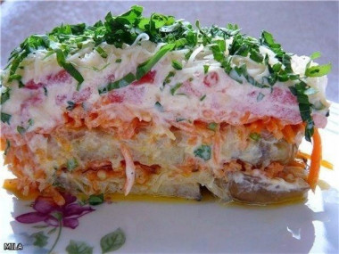 Салат "Баклажанный рай"