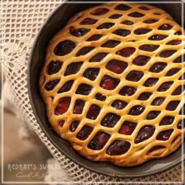 Пирог с вишнями