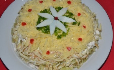 Салат "Белый танец"