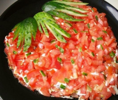 Салат "Клубничка"