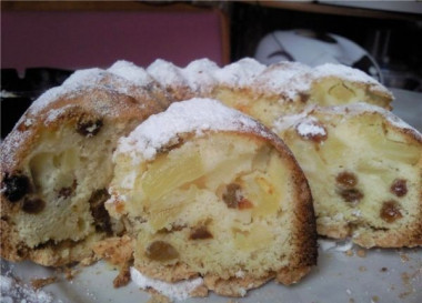 Пирог ананасовый