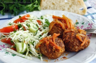 Тефтели с гречневой крупой