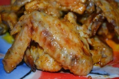 Крылышки в рукаве для запекания