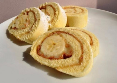 Рулетик к чаю за 20 минут