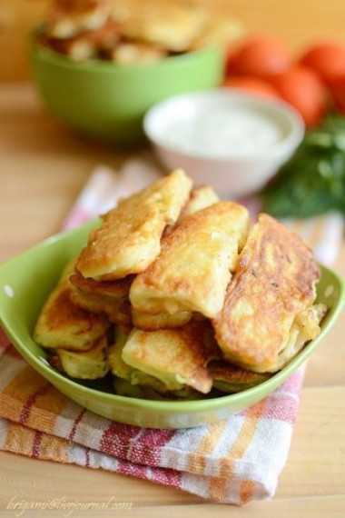 Кабачки в кляре