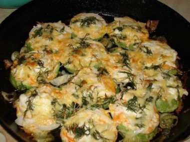 Печеный кабачок