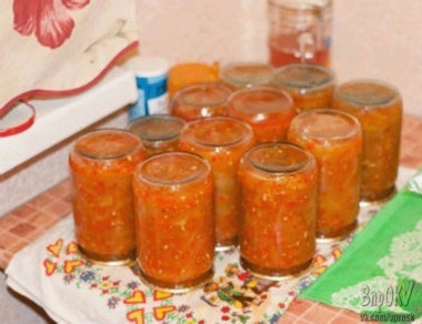 "Язычки" из кабачков