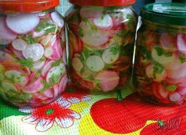 Консервированная редиска