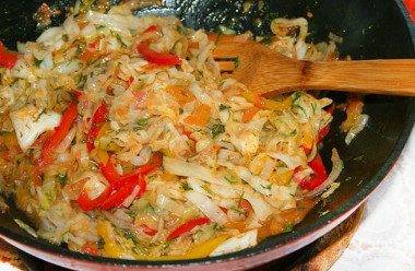 Капуста тушеная