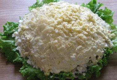 Салат с яблоком