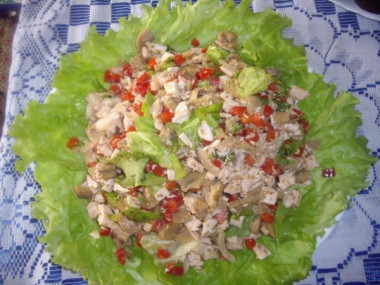 Салат "Закуска охотника"