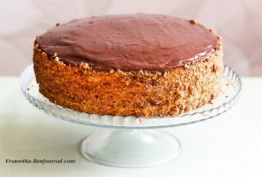 Торт "Сникерс" 3